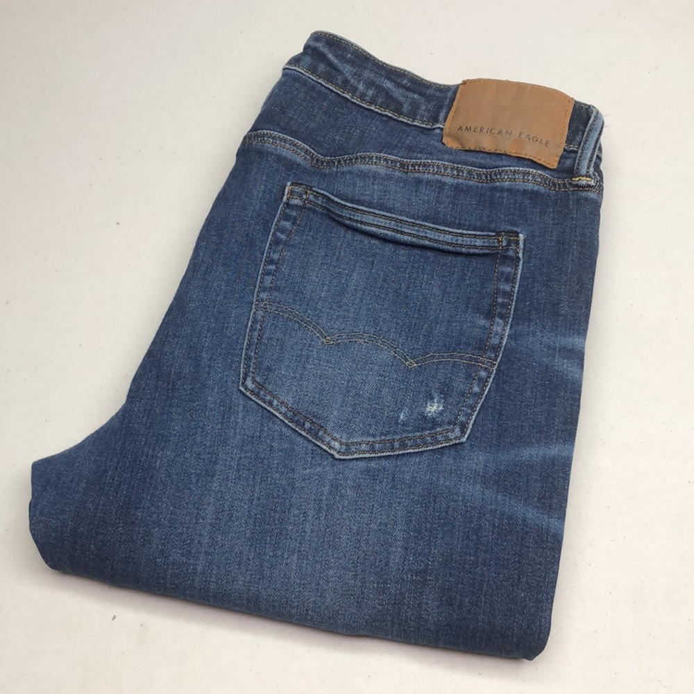 American Eagle Outfitters Blue Skinny Jeans
